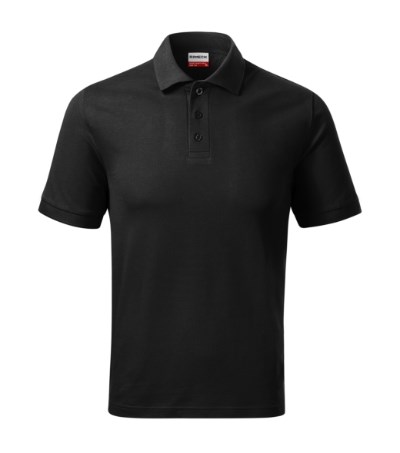 Poloshirt heren Resist Heavy Polo Zwart