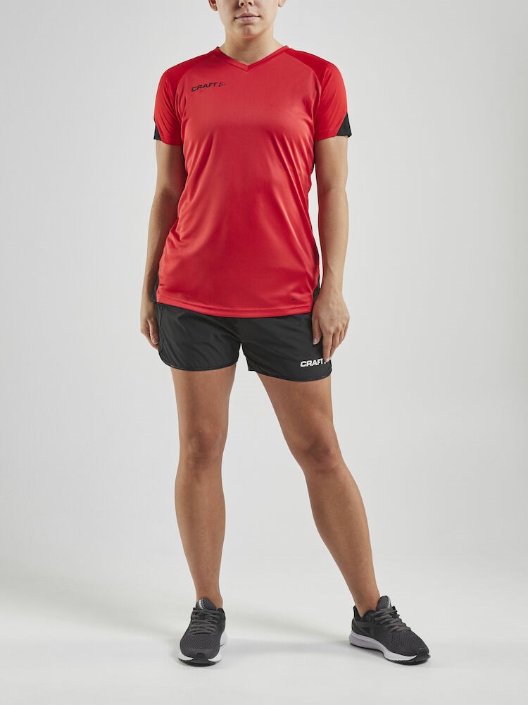 Craft - PRO Control Impact SS Tee W Bright Red/Black M